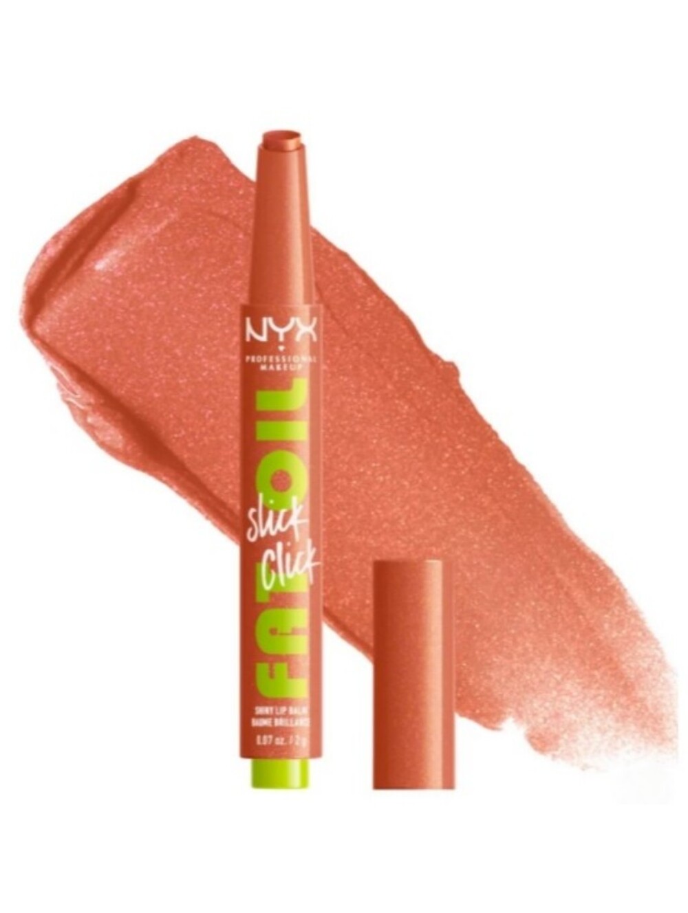 Nyx Fat Oil Slick Click Shiny Lip Balm, #6 Hits Different A3